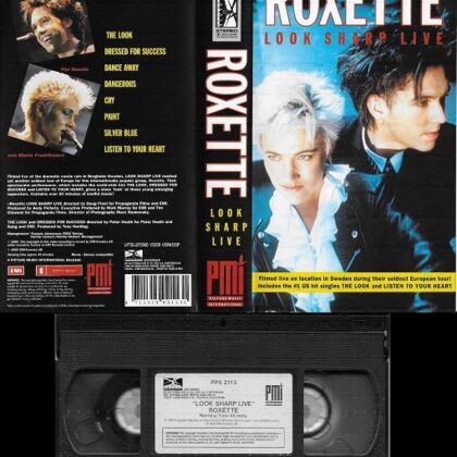 Roxette - Look Sharp Live - Netherland 1989 - VHS