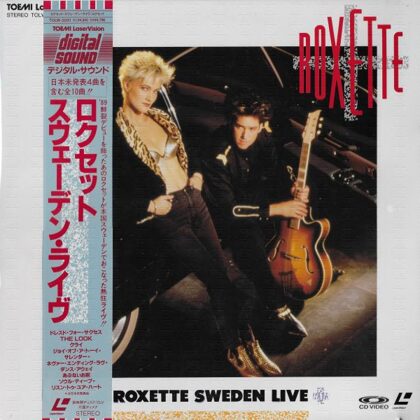 Roxette - Sweden Live - Japan 1989 - Laserdisc