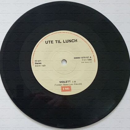 Various - Violett / Ute Til Lunch - Noway 1989 7"