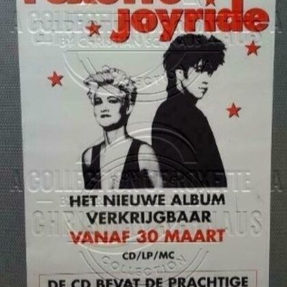 Roxette - Joyride Dutch Promo Poster