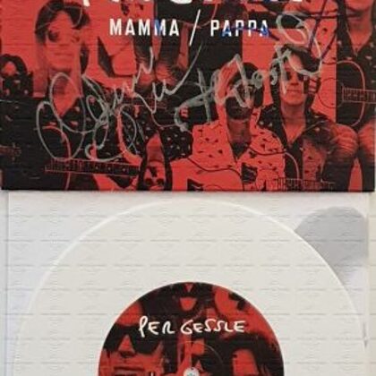 Per Gessle - Mamma / Pappa - Sweden 2020 - 7" - White Vinyl - Signed