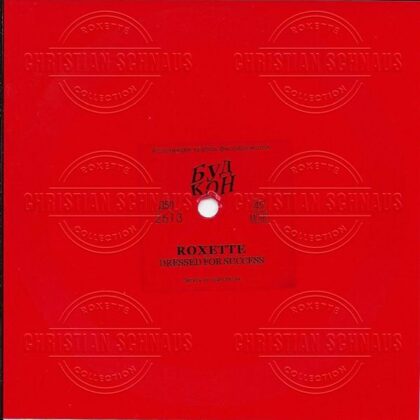 Roxette - Dressed For Success - Russia - 5,5" Flexi - Red