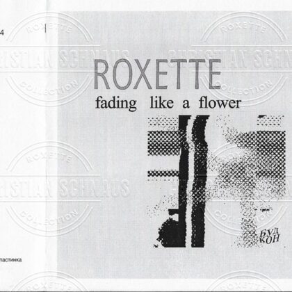 Roxette - Fading Like A Flower - Russia - 5,5" Flexi