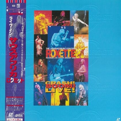 Roxette - Crash!Boom!Live! - Japan 1996 - Laserdisc