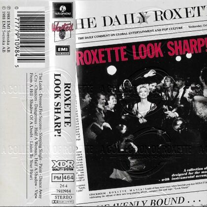 Roxette - Look Sharp - France 1989 - MC - 264-7910984 - Made In EEC