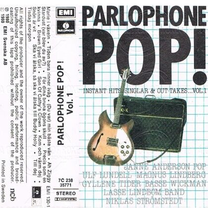 Gyllene Tider - Parlophone Pop Vol. 1 - Sweden 1980 - MC Sampler