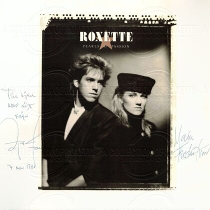 Roxette - Pearls Of Passion - Sweden 1986 - LP - Signed